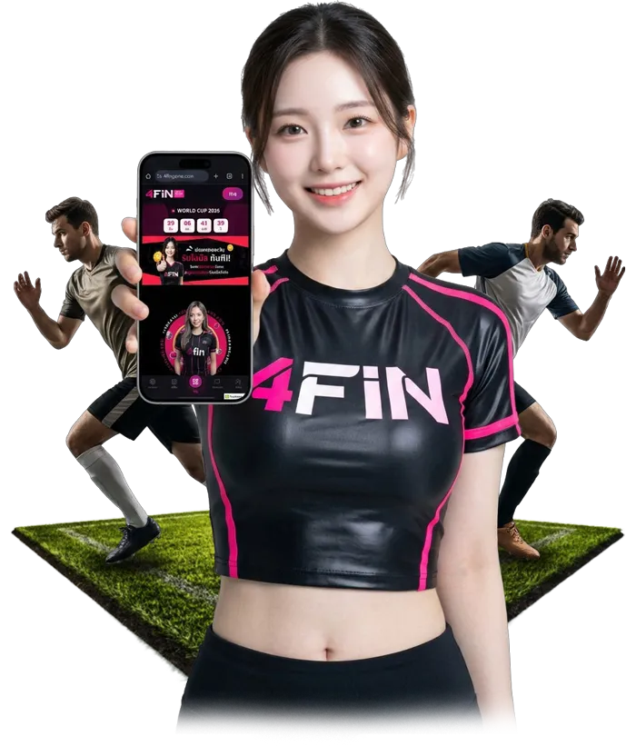คาแรกเตอร์ 4FINGAME ฟุตบอล สำหรับหน้าผลบอลสดวันนี้