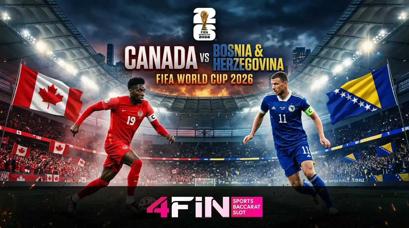 ทีเด็ดบอล แคนาดา vs บอสเนีย วิเคราะห์บอลวันนี้ ฟุตบอลโลก 2026